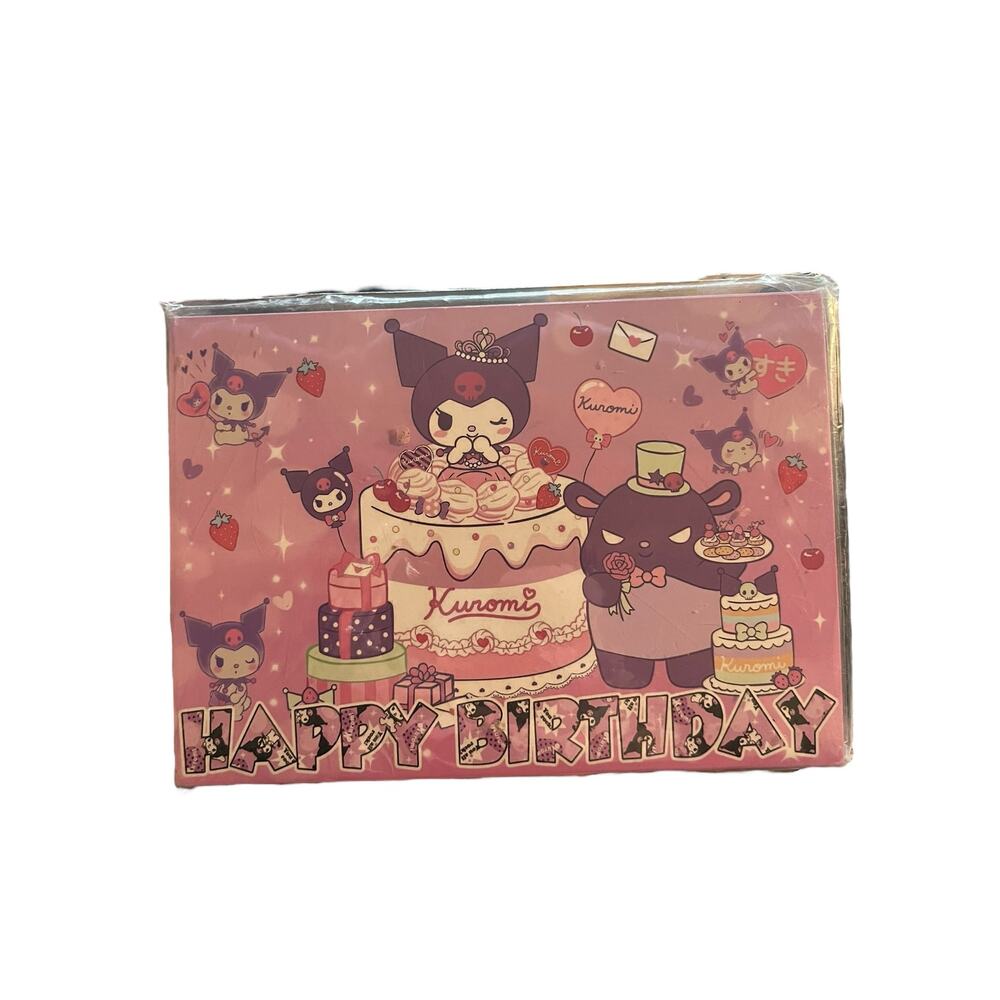 Kuromi Sanrio Birthday Party Invitations‎ Decoration Kawaii Party Birthday